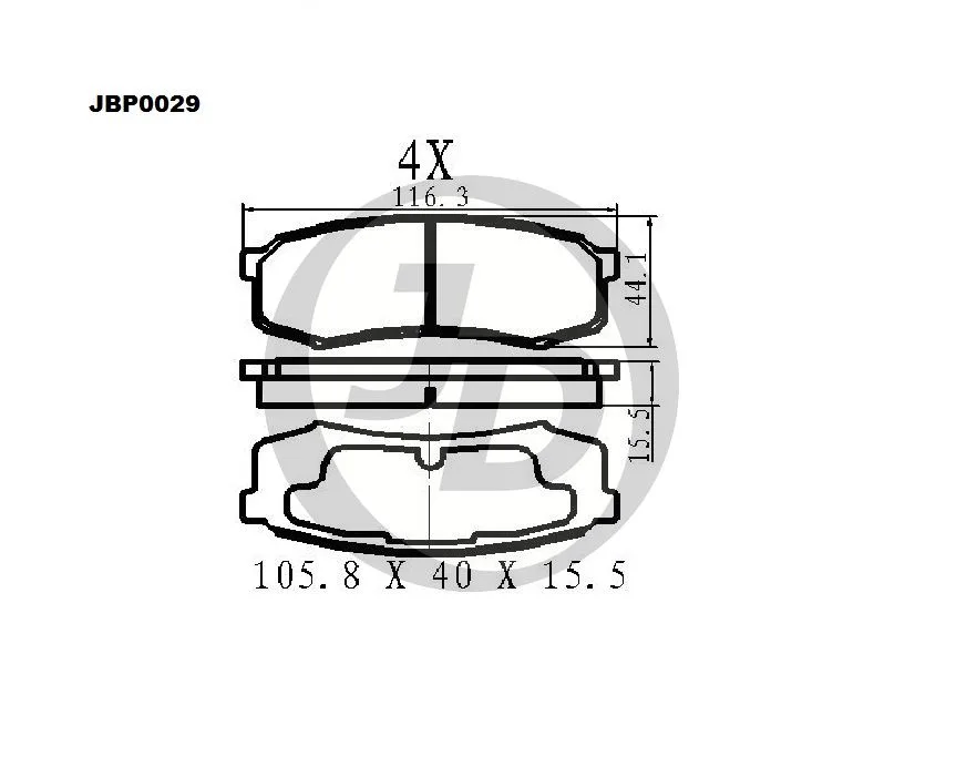 Запчасти JD JBP0029