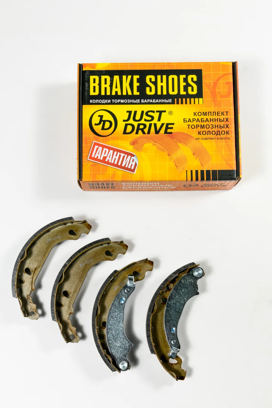 Колодки тормозные JD JBS0143