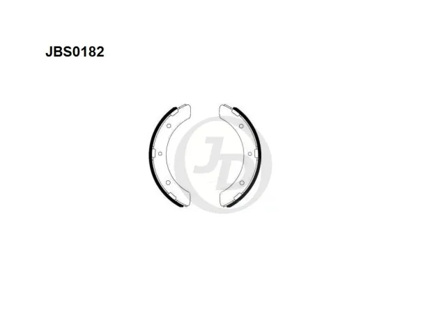 Колодки тормозные барабанные задние K6602