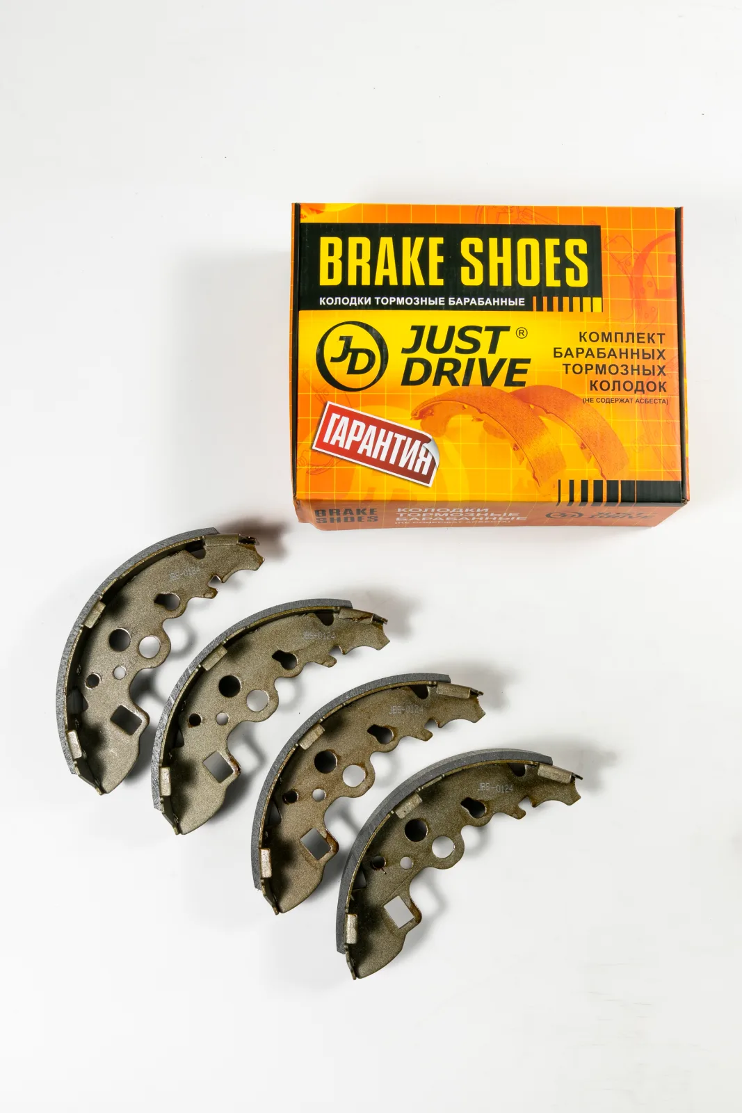 Колодки тормозные JD JBS0124
