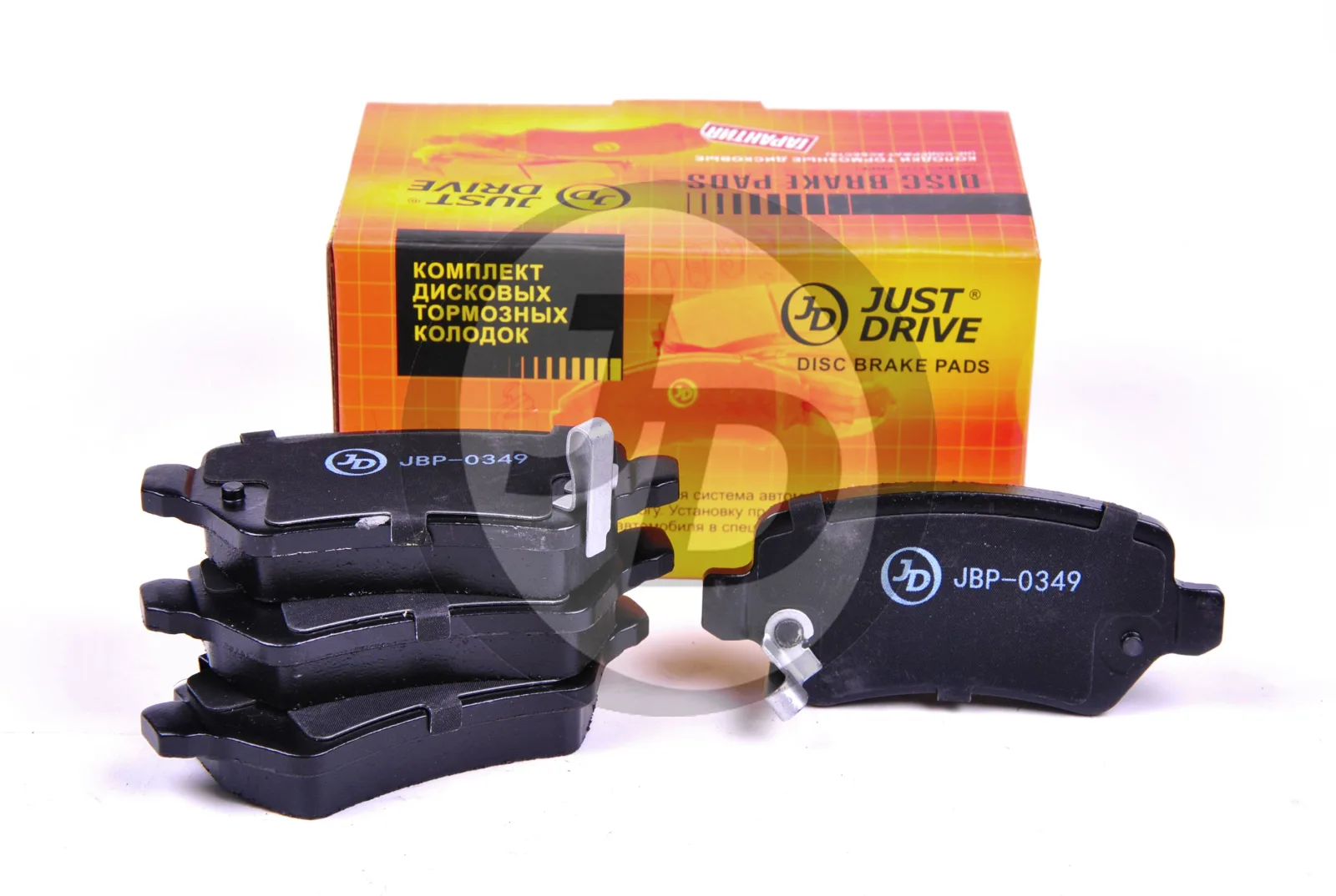Колодки тормозные JD JBP0349