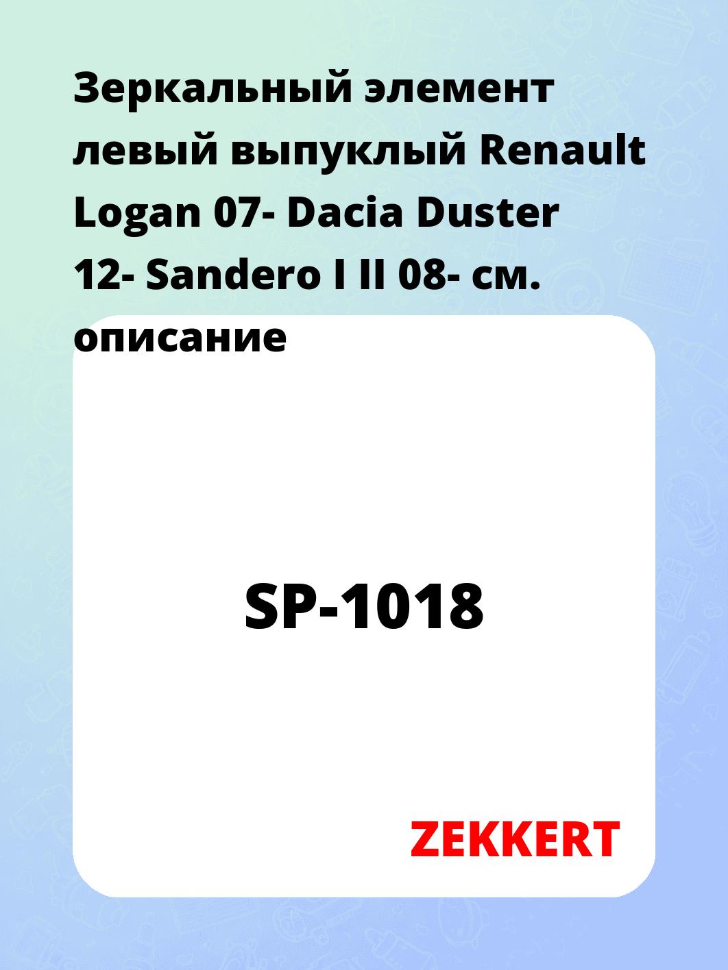 Элемент зеркальный ZEKKERT SP-1018