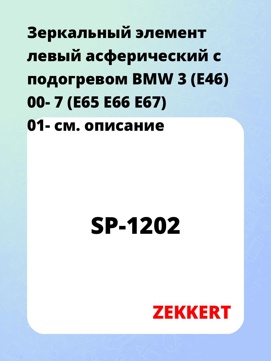 Элемент зеркальный ZEKKERT SP-1202