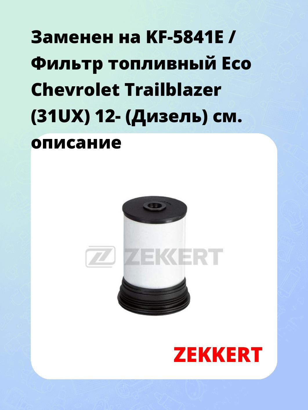 Фильтр топливный ZEKKERT KF-5024E