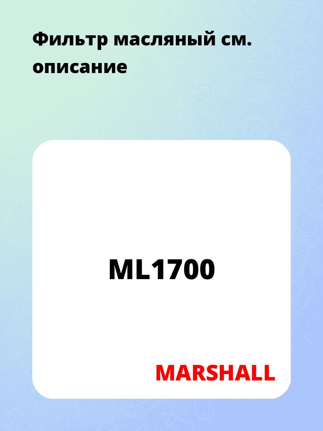 Фильтр масляный