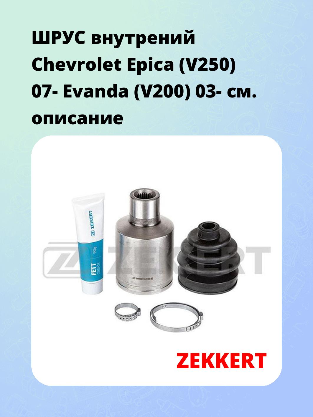 ШРУС внутренний ZEKKERT GS-4775