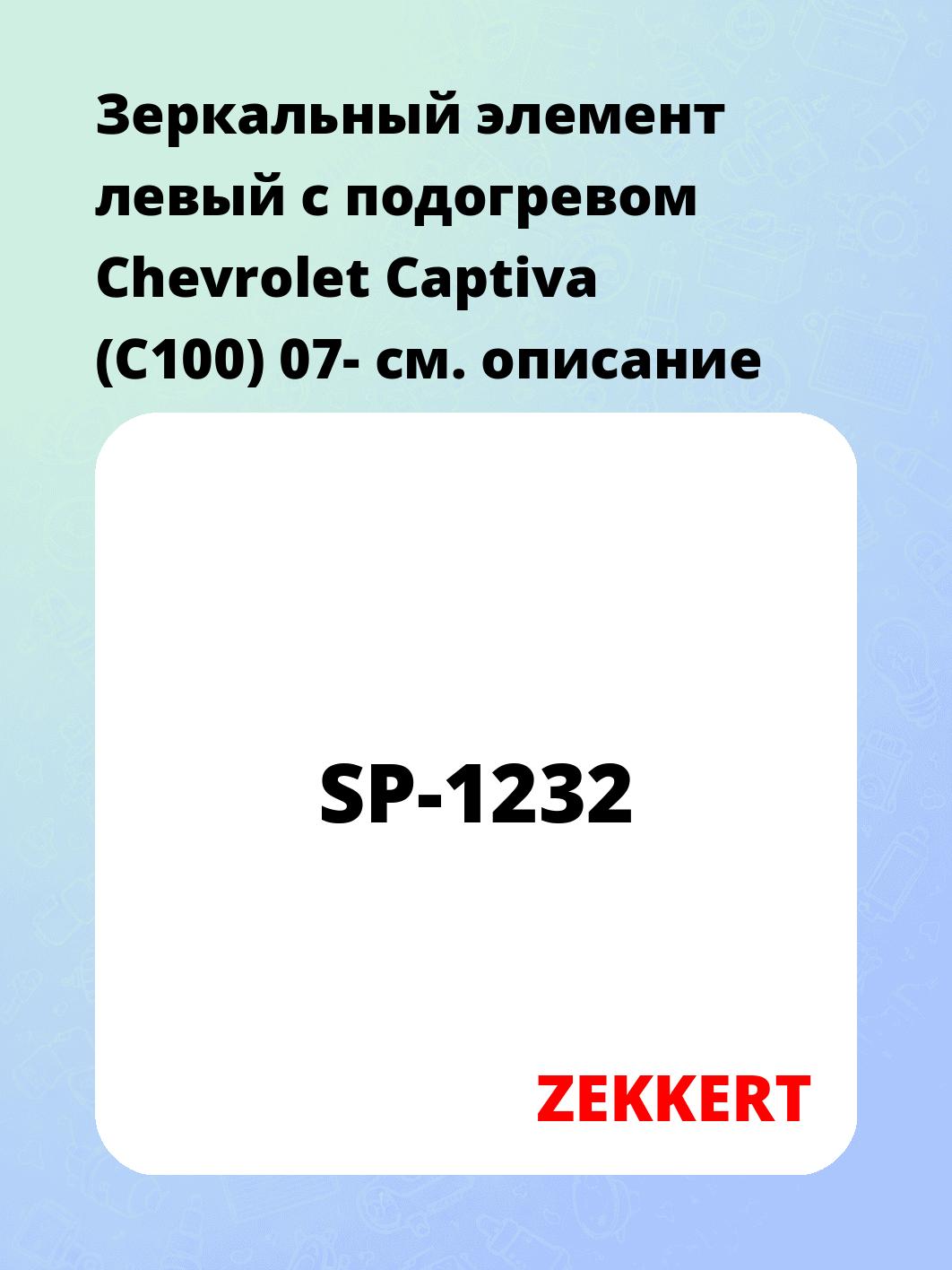 Элемент зеркальный ZEKKERT SP-1232