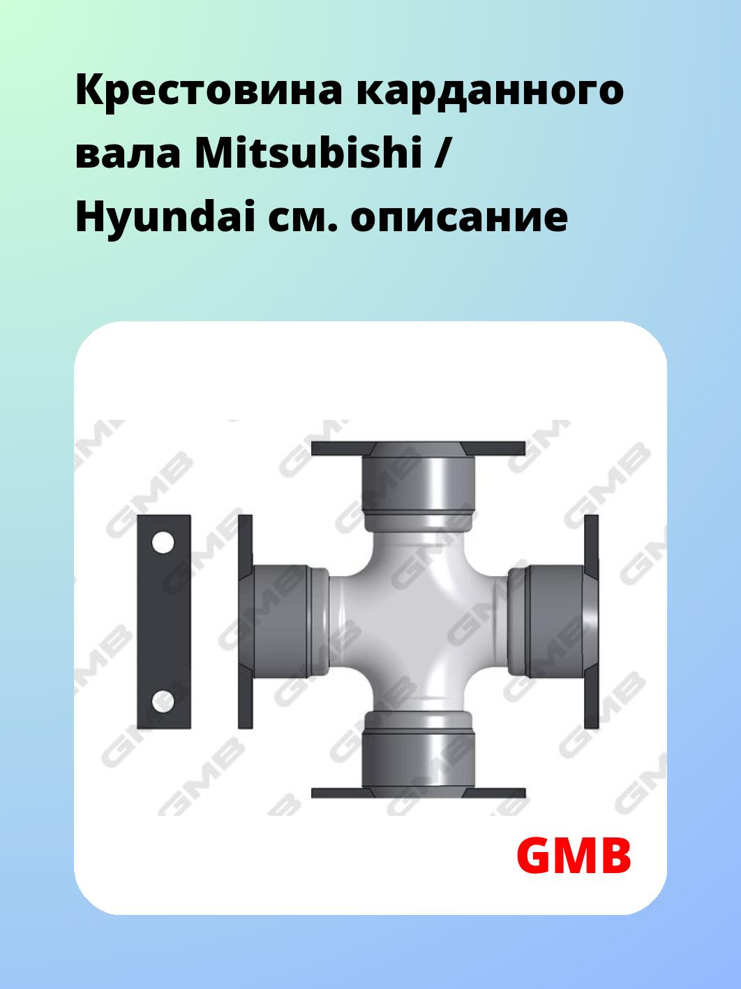 Крестовина карданного вала GMB GUM80