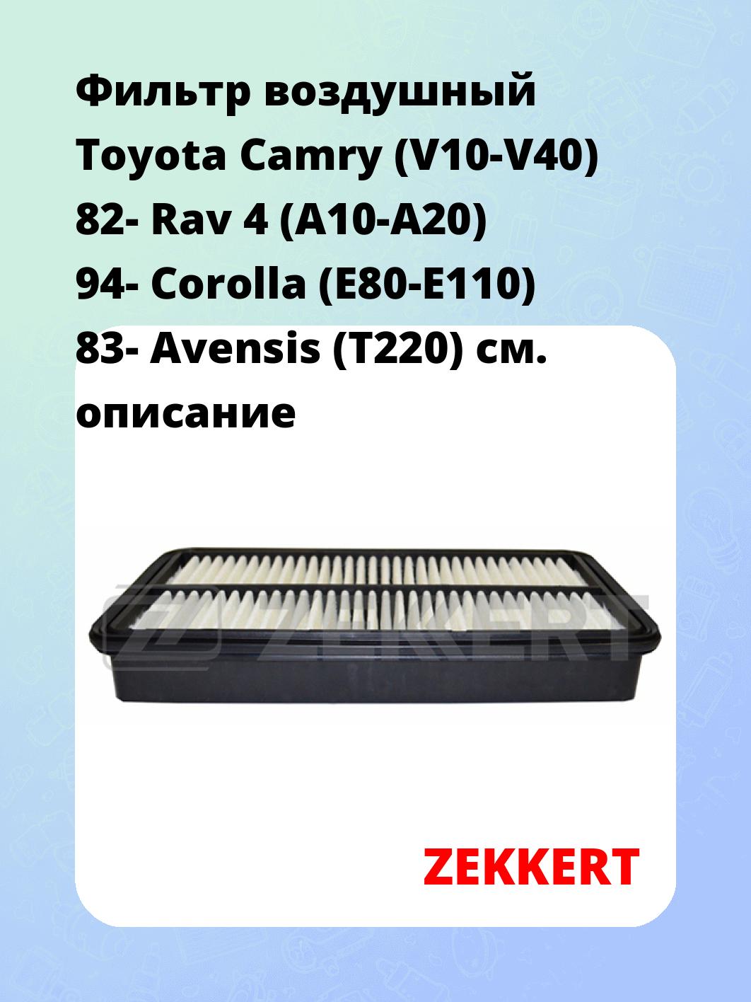 Фильтр воздушный ZEKKERT LF-1386