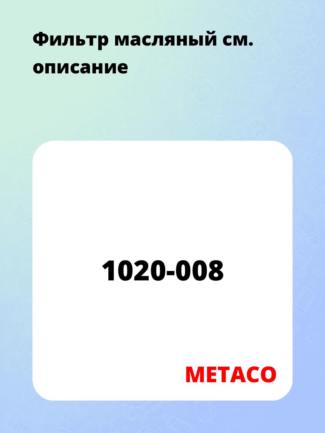 Фильтр масляный