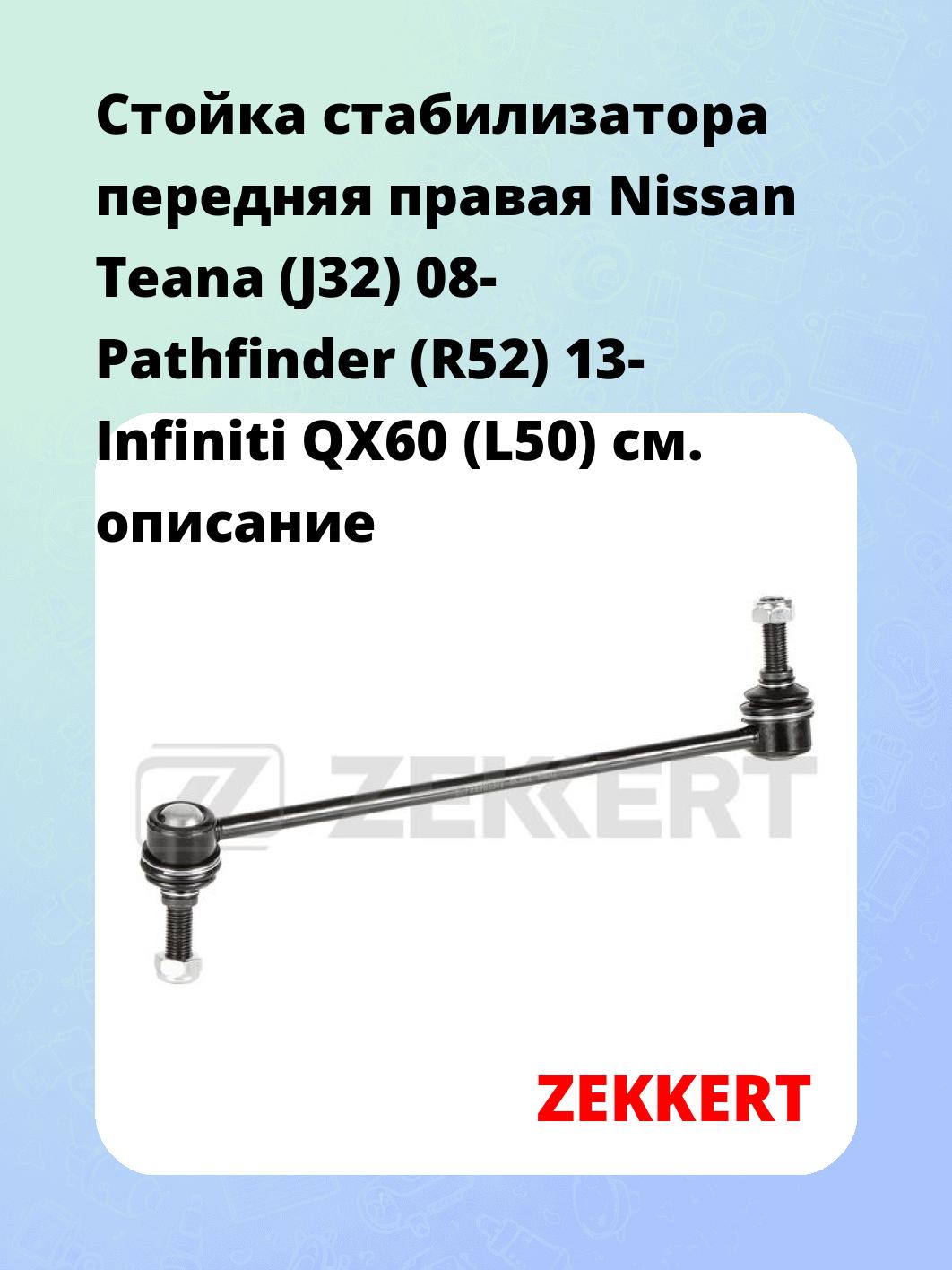 Стойка стабилизатора ZEKKERT SS-1558