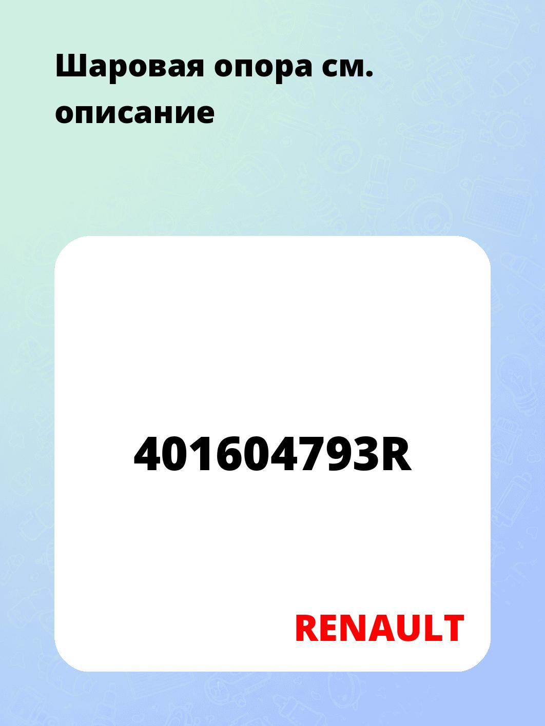 Шаровая опора