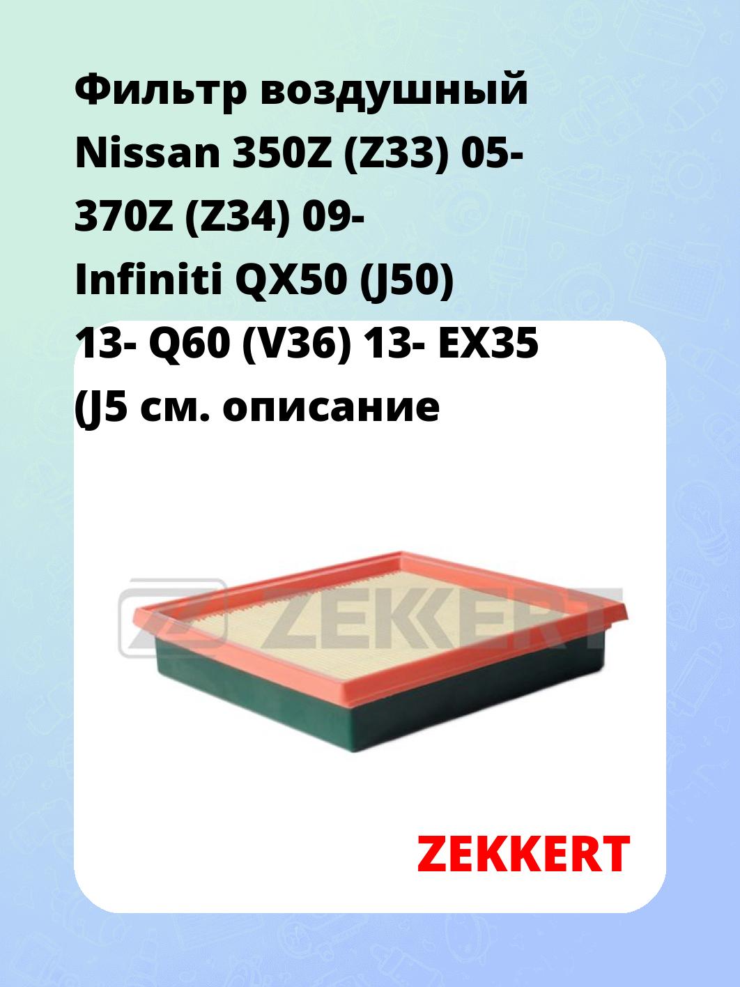 Фильтр воздушный ZEKKERT LF-2132