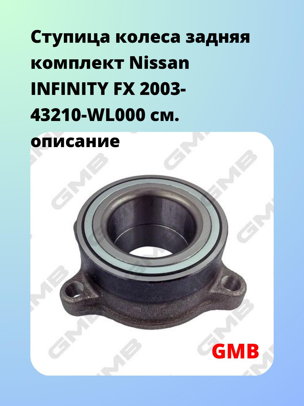 Ступица GMB GH22670